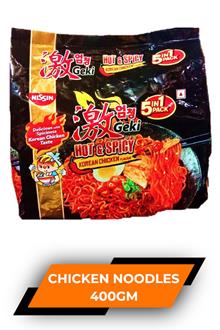Nissin H&s Korean Chicken Noodles 400gm